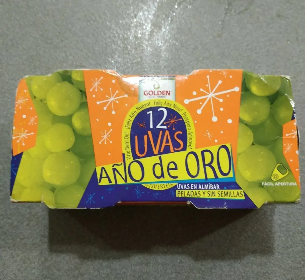 Uva en almíbar