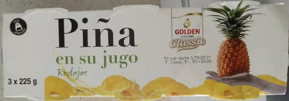 Piña en su jugo