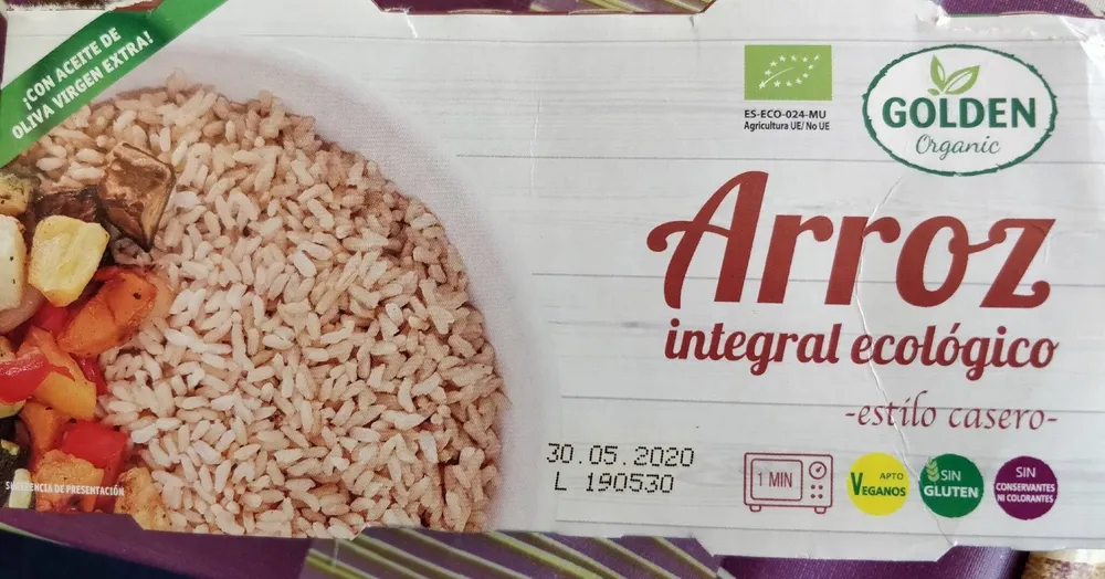 Arroz Integral Ecológico (estilo casero)