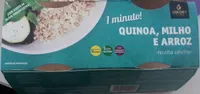 Riz rond, quinoa, millet cuits