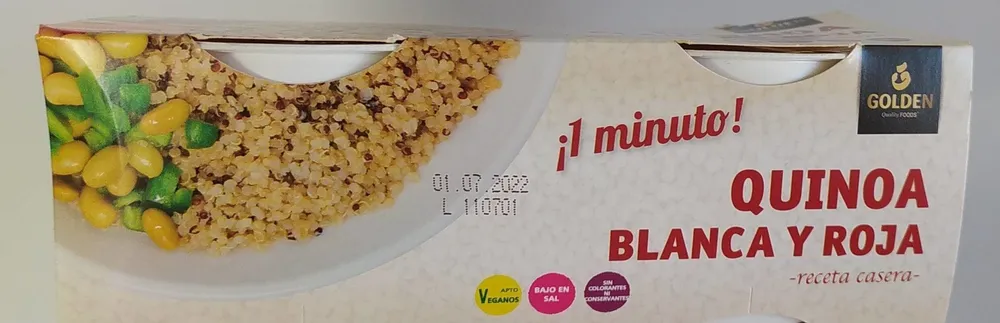 Quinoa blanca y roja