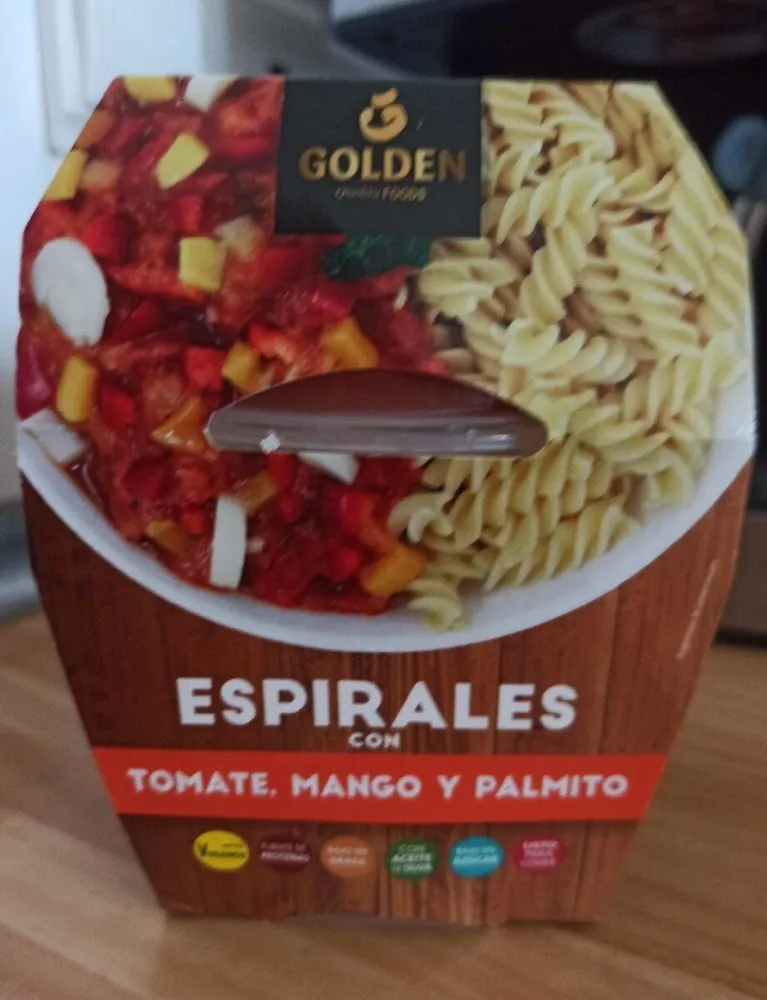 To go Espirales tomate mango y palmito