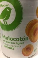 Melocoton en almibar ligero