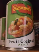 Fruit cocktail in syrup