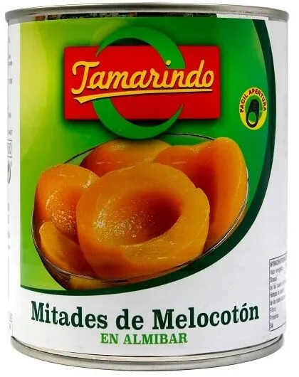 Mitades de Melocotón en Almíbar