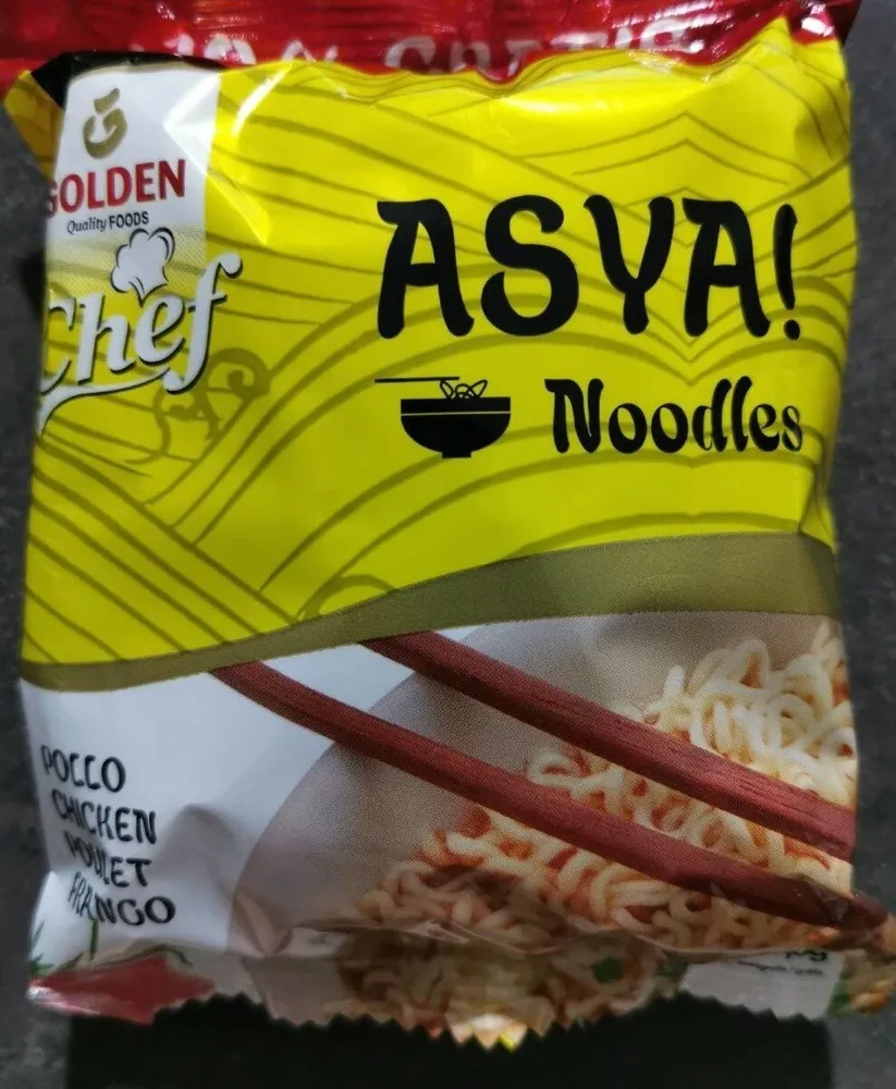 Fideos chinos pollo