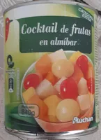 Cocktail de frutas en almíbar