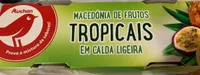 Macedonia de frutas tropicales