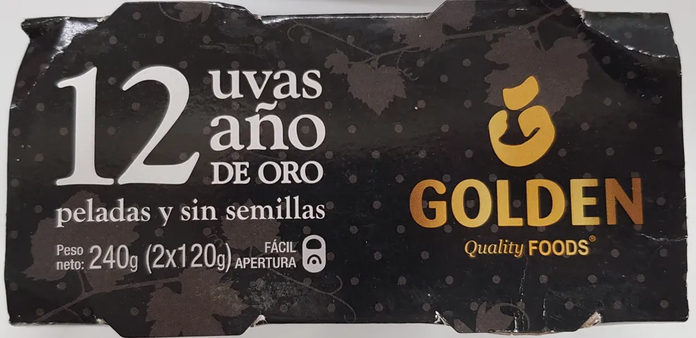 12 uvas año de oro