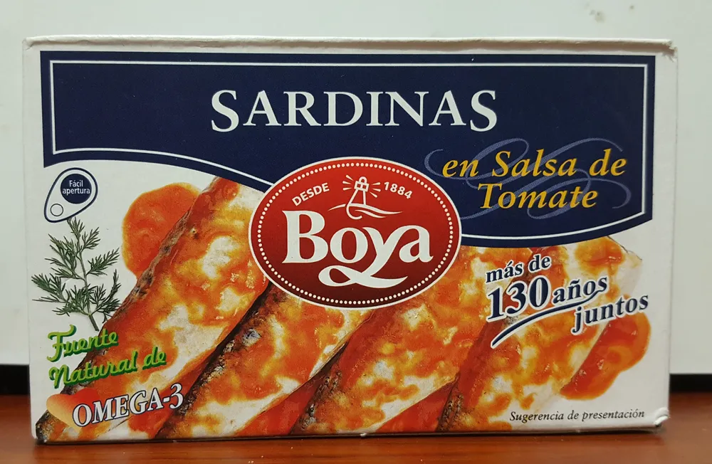 Sardinas en salsa de tomate