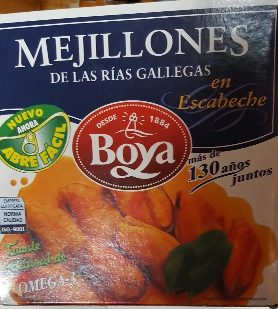 Mejillones en escabeche