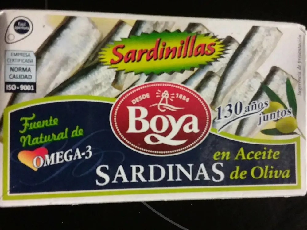 Sardinas en aceite de oliva