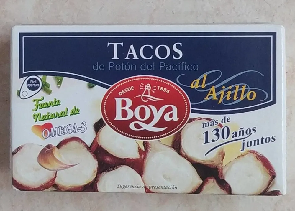 Tacos de potón del Pacífico