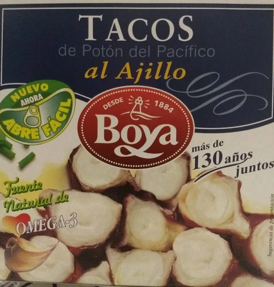 Tacos de piton del pacifico al ajillo