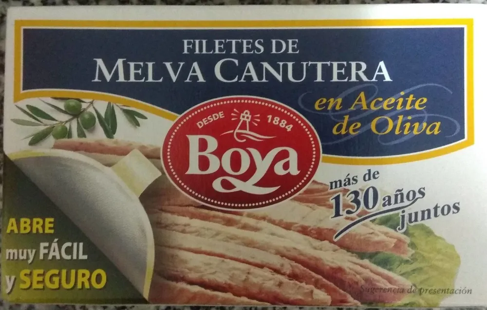 Filetes de melva canutera