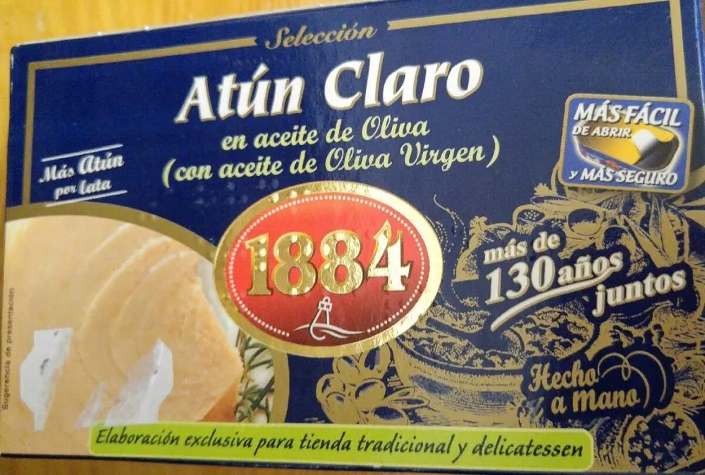 Atún claro en aceite de Oliva (con aceite de Oliva Virgen)