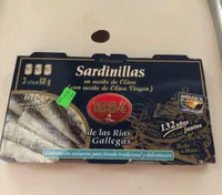 Sardinillas en aceite oliva virgen 1884 de las rías gallegas