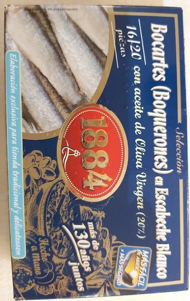 Bocartes en Escabeche Blanco