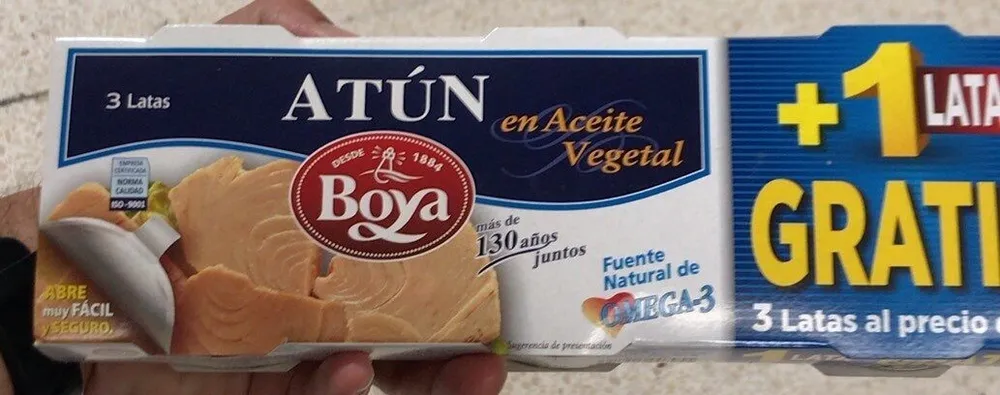 Atun en aceite vegetal