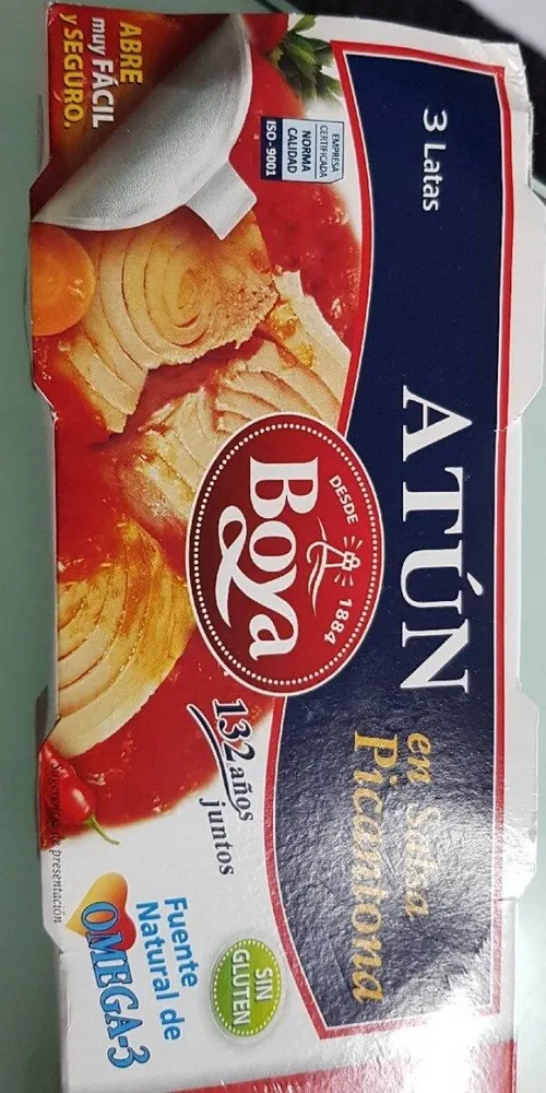 Atún en salsa picantona