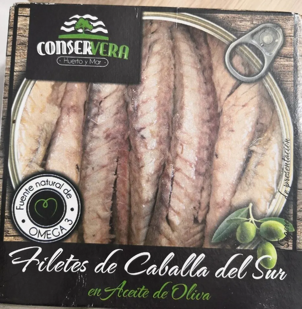 Filetes de Caballa del Sur en Aceite de Oliva