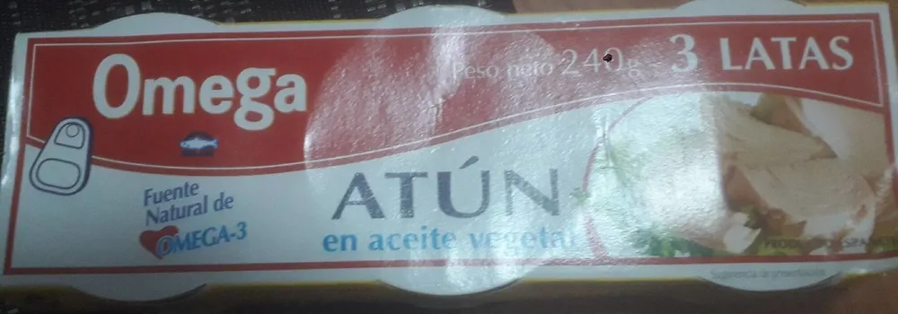 Atún en aceite vegetal