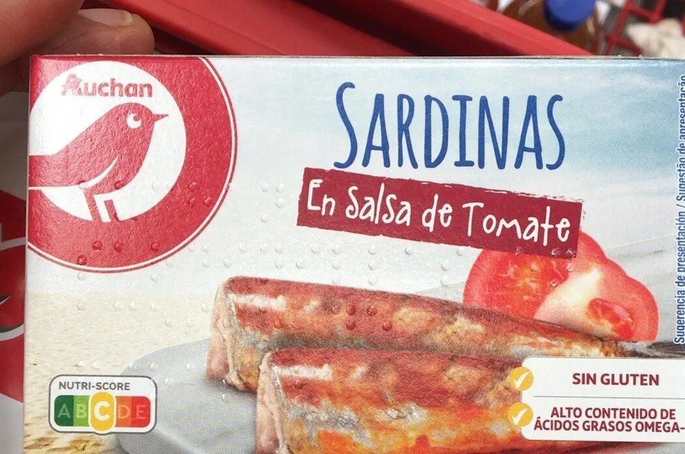 Sardinas con tomate