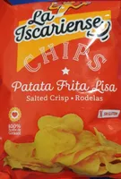 Chips patata frita lisa