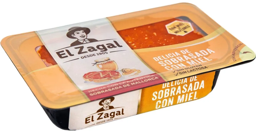 Delicia de sobrasada con miel