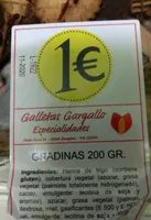 GALLETAS GRADINAS