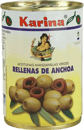 Olives anchois