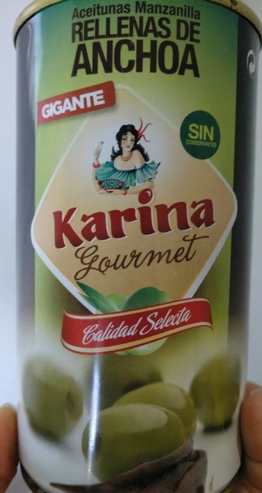 Aceitunaa Manzanilla Rellenas de Anchoa
