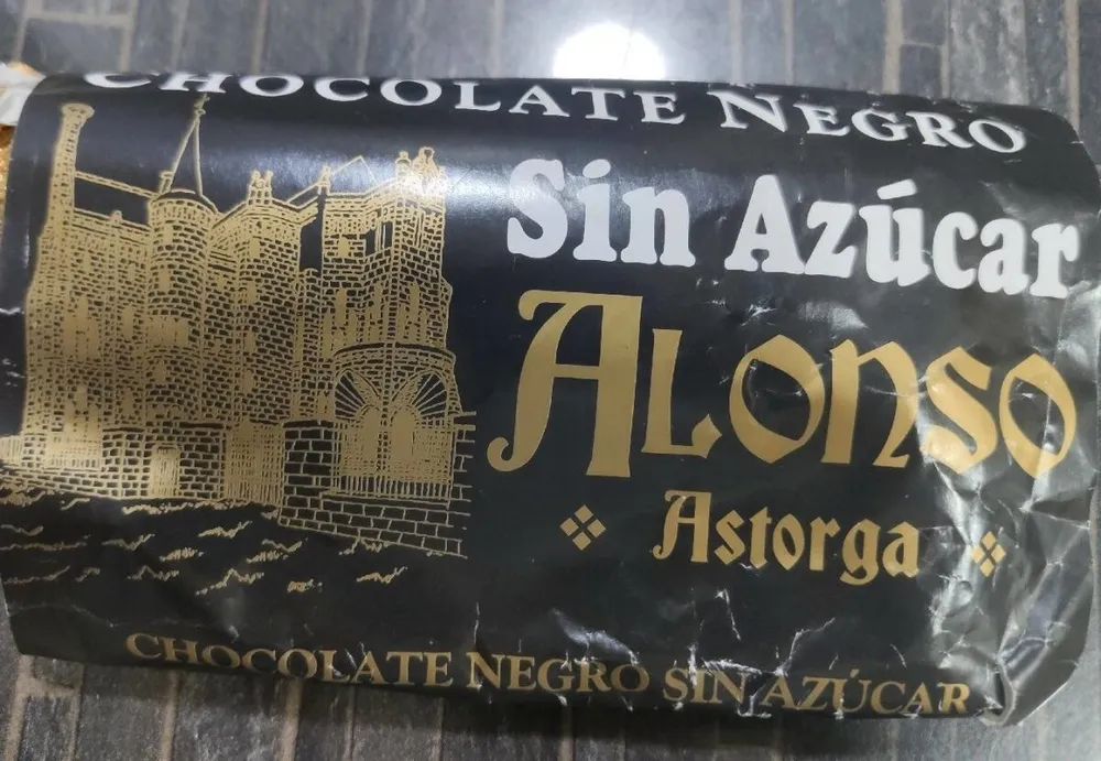 Chocolate negro sin azúcar