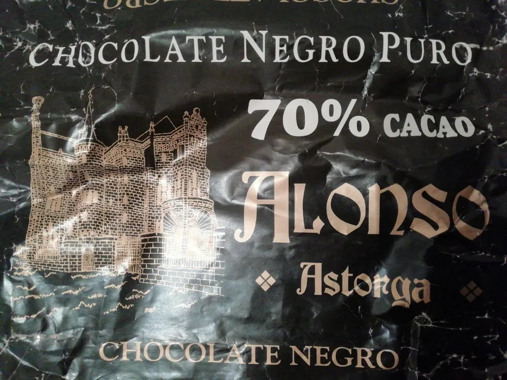 Chocolate negro puro 70% cacao
