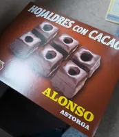 Hojaldres con cacao