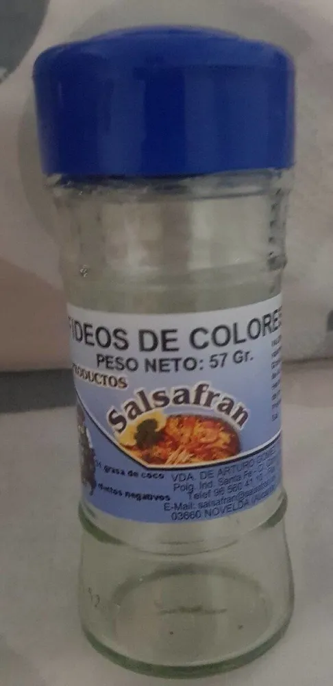 FIDEOS DE COLORES