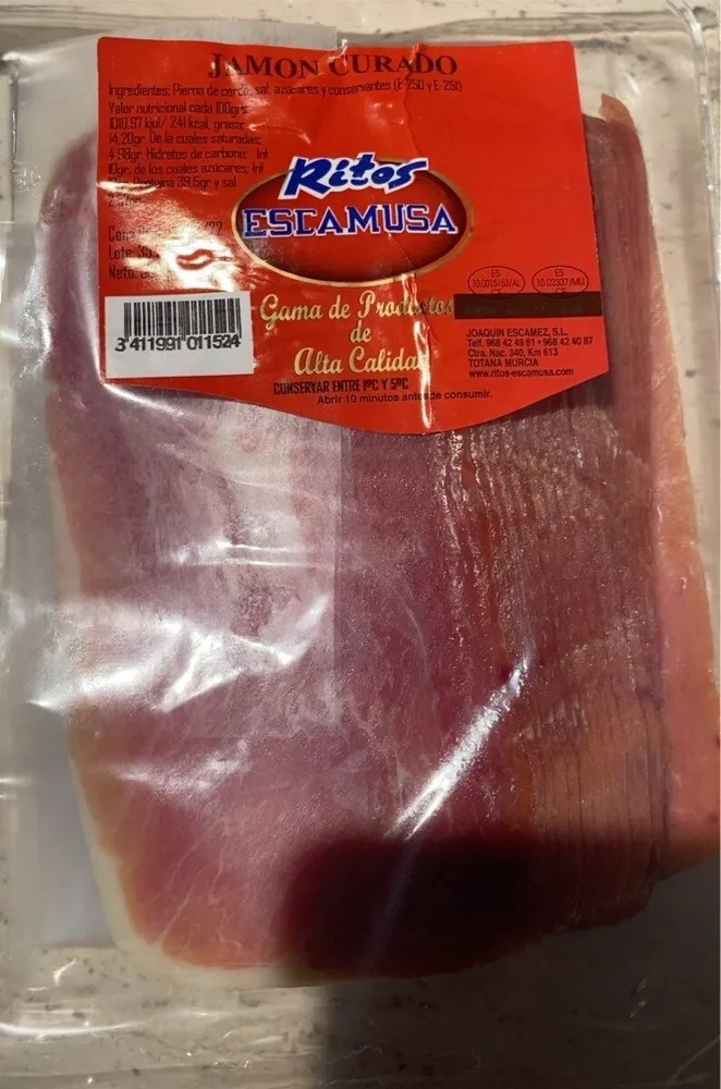 Jamón curado