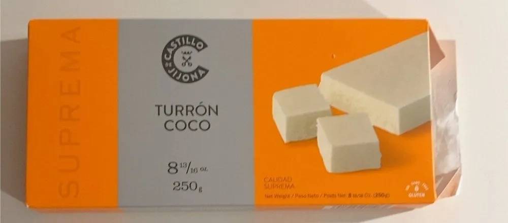 Turrón de coco