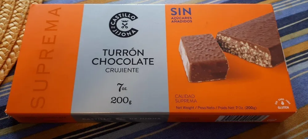 Turrón de chocolate