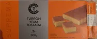 Turron yema tostada