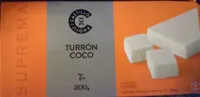 Turrón coco