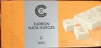 Turrón Nata Nueces Suprema