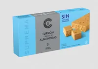 Turrón crema de almendras sin azúcares