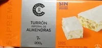 Turrón imperial de almendras
