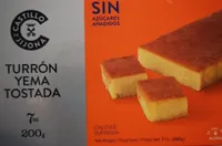 Turrón yema tostada