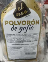 Polvoron de gofio