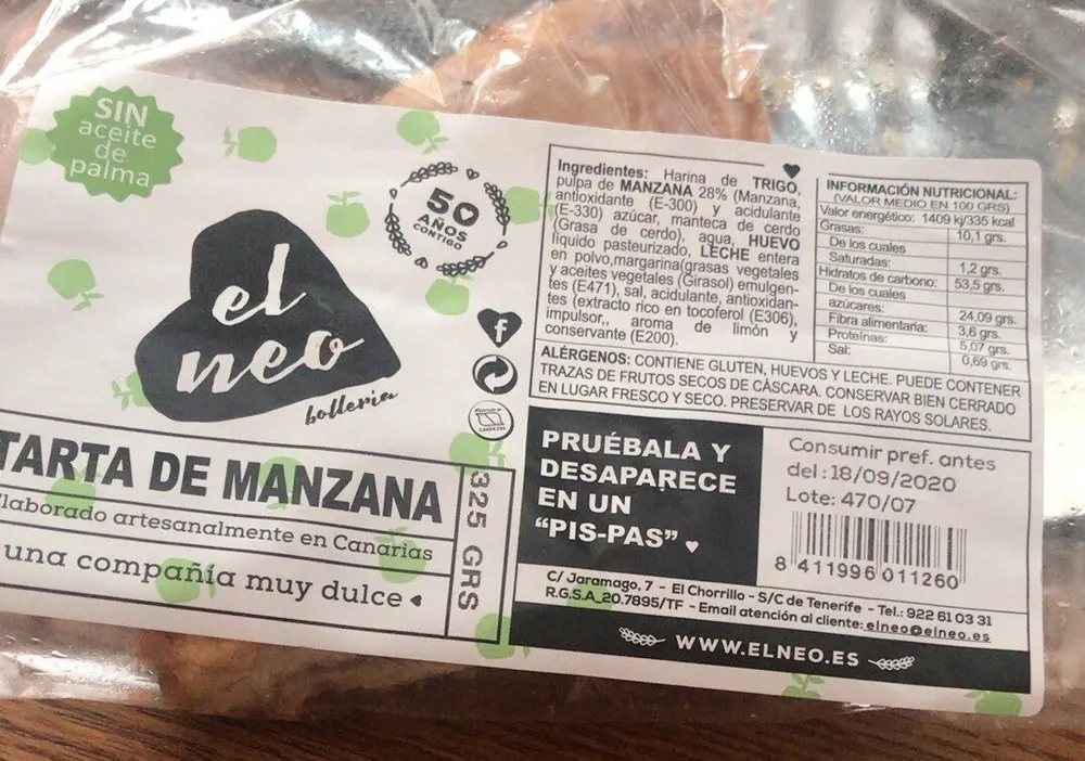 Tarta de manzana