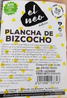 Plancha de Bizcocho
