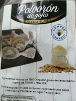Polvorón de gofio
