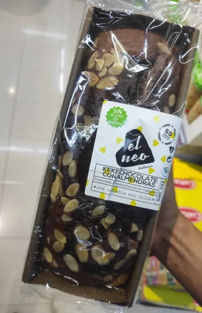 Keke chocolate con almendras